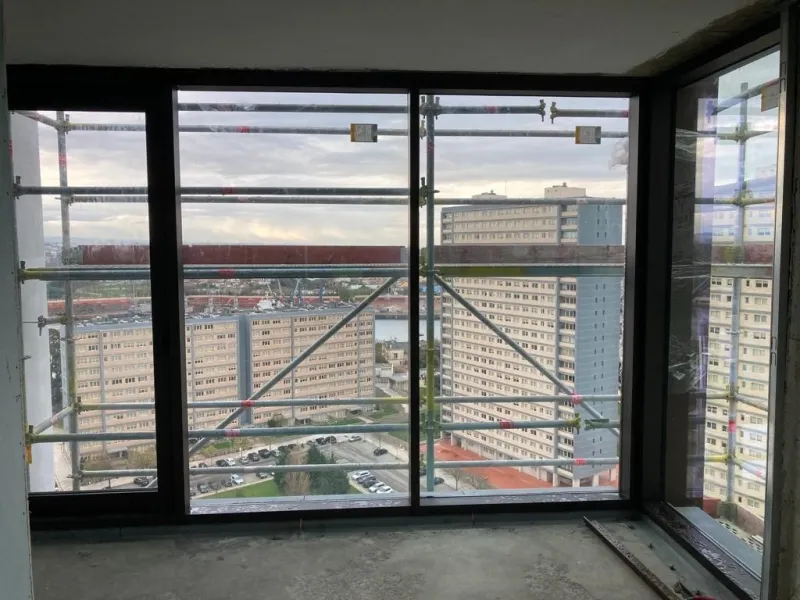 Conclusion Exterior Window Frames 19th floor